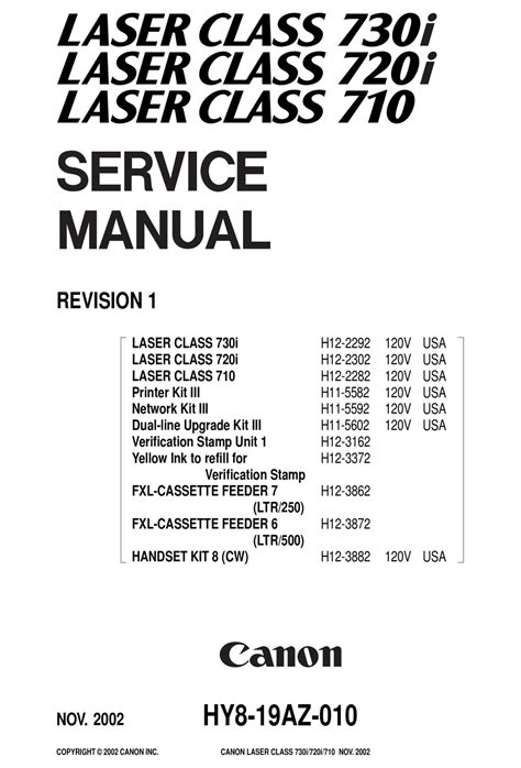 Service manual canon laser class 730i. - Nissan quest model v40 series service repair manual 1995.